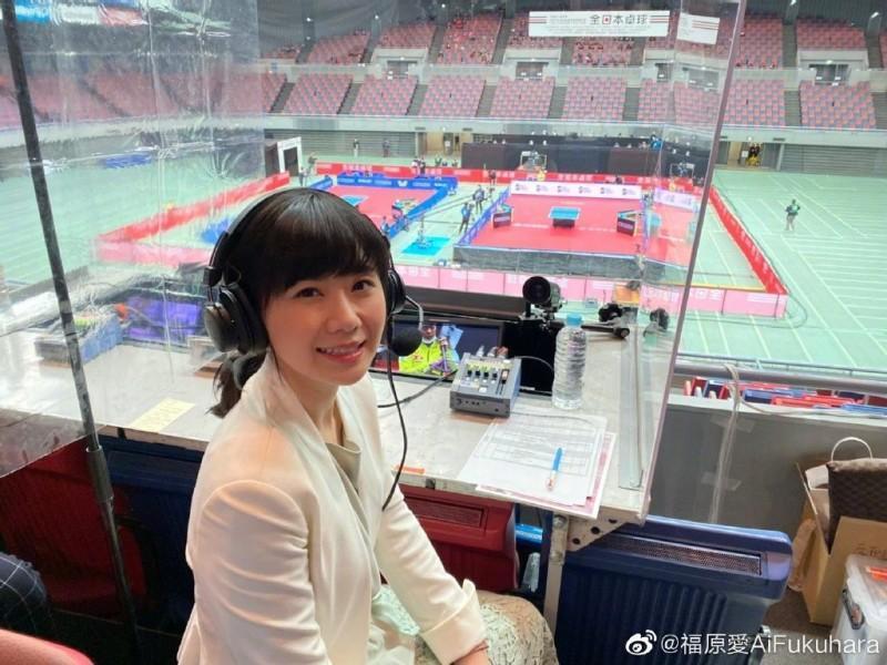 奧運桌球男女混雙中,日本隊贏中國搶下金牌,讓不少中國網友出征福原愛微博。(翻攝自福原愛微博)
