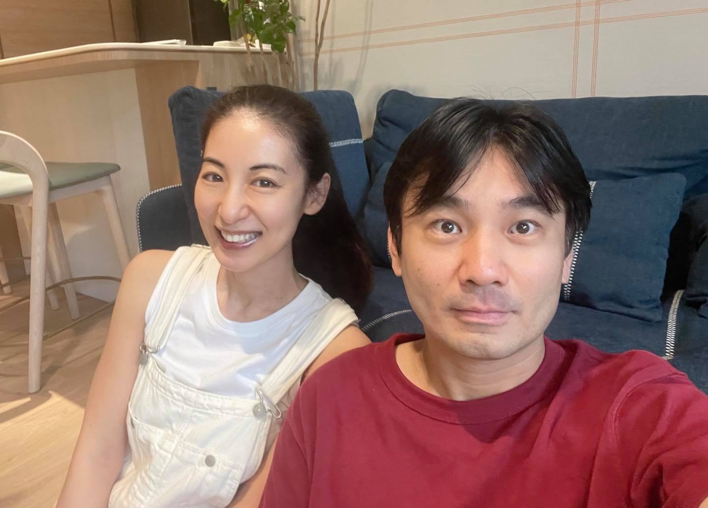 女星大久保麻梨子甜嫁台灣老公Jerry，小倆口感情相當甜蜜。（翻攝自大久保麻梨子臉書）