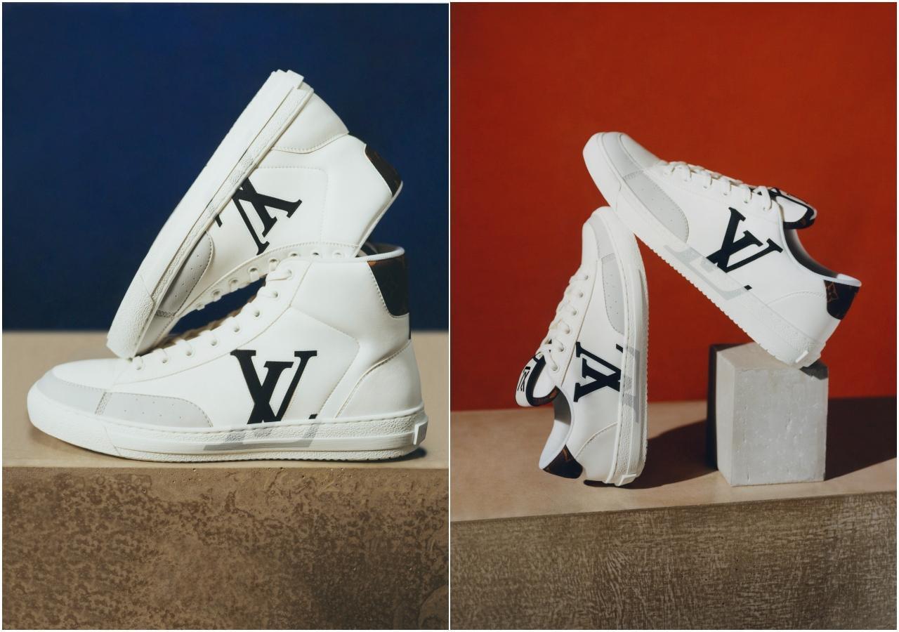 Charlie高筒鞋款NT$40,200(左起)、低筒鞋款NT$38,400。