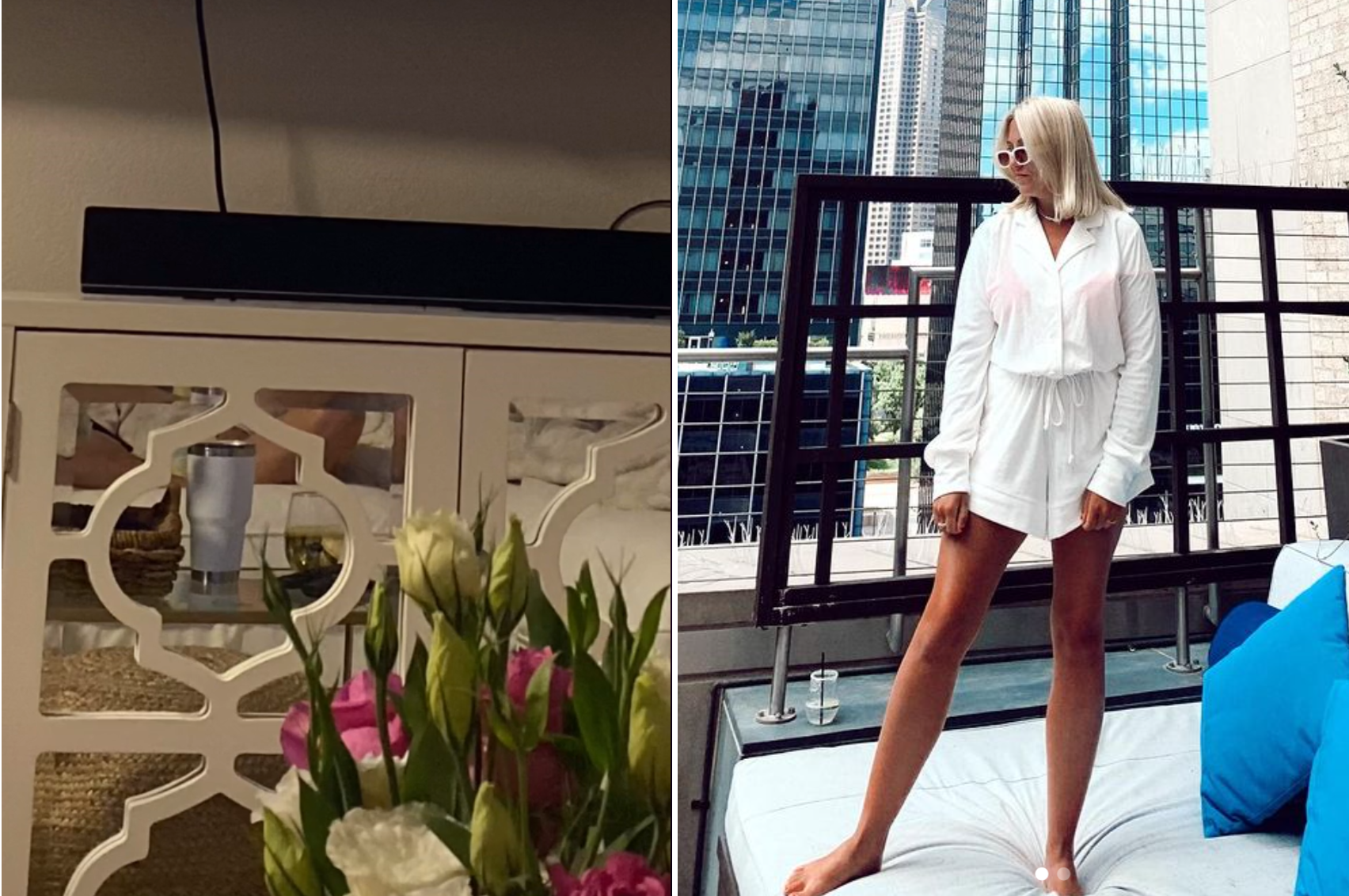 梅根在報備照中嗅出不對勁，大膽推測對方偷吃。（翻攝自梅根TikTok、IG）