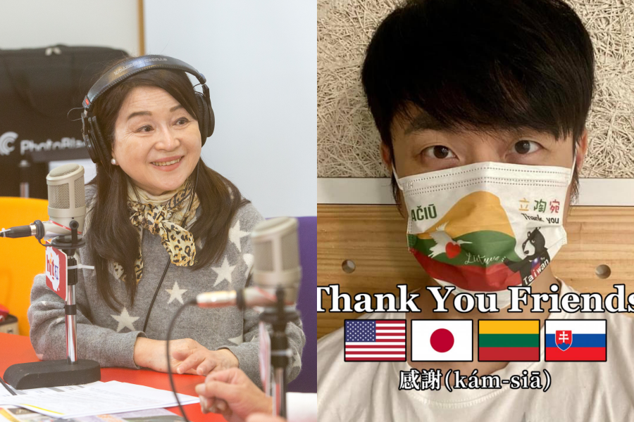 台灣近日開放高端疫苗預約施打，資深媒體人周玉蔻（左）第一時間上網登記，而之前曾說過想打高端的焦糖哥哥陳嘉行（右）則被網友狂問。（本刊資料照、翻攝自焦糖哥哥-陳嘉行臉書）