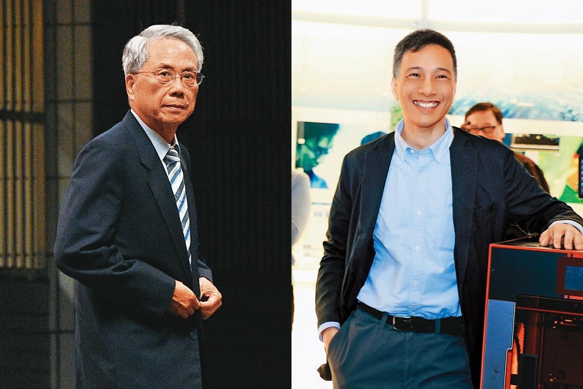 東元最大股東寶佳拿下2董、1獨董,若黃育仁(右圖)能結盟寶佳,就能取得東元過半。左圖為寶佳機構董事長林陳海。(資料照片、菱光提供)