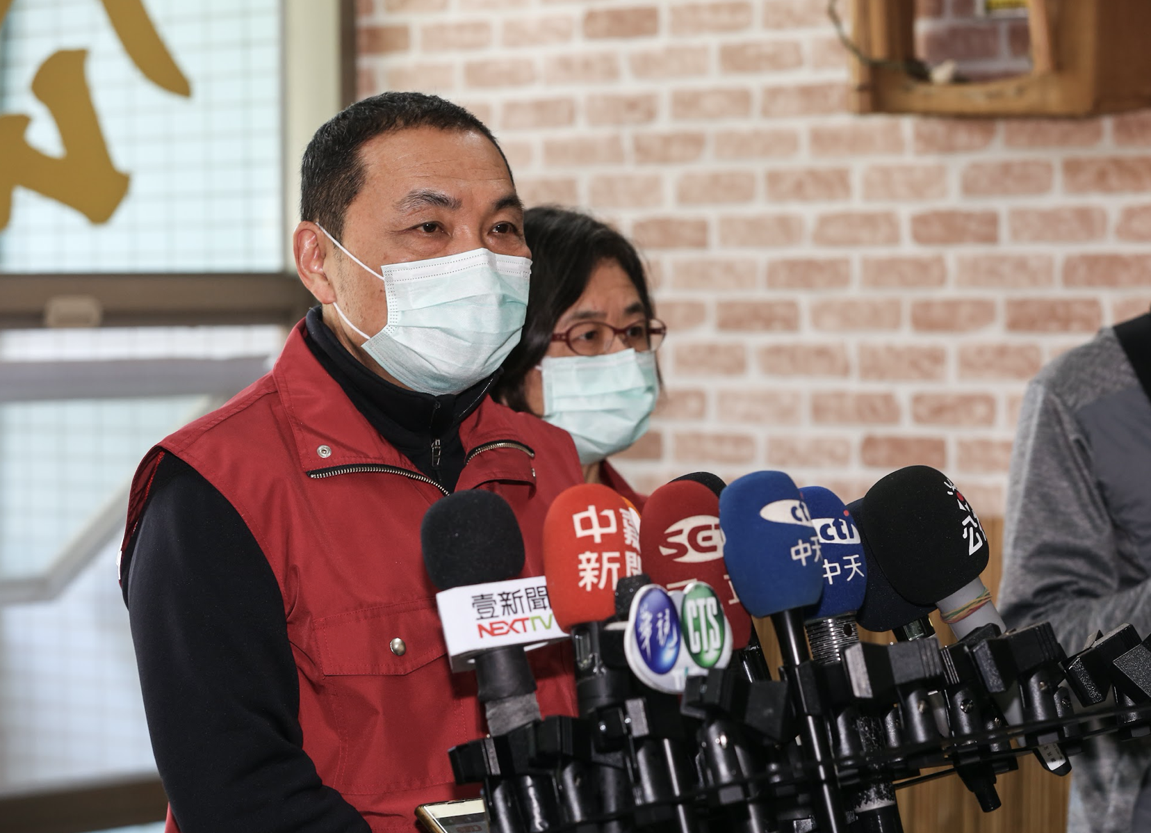 新北市長侯友宜今（28）日指出，新北市預計7月底就會打完現有疫苗。（資料照）