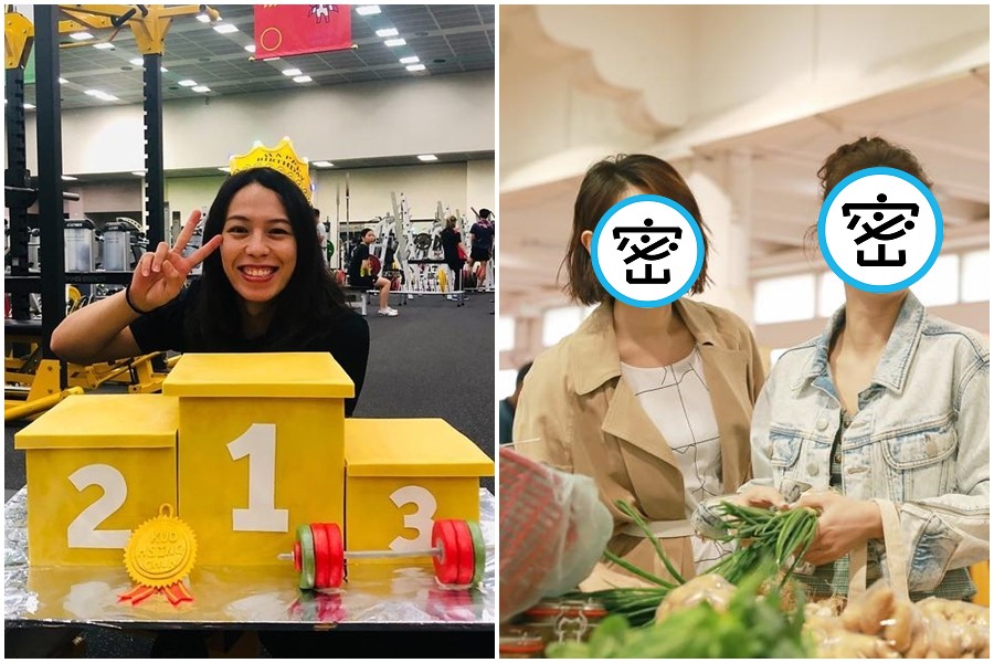 網友發現「舉重女神」郭婞淳意外撞臉兩位女星。（翻攝kuohsingchun_official IG、夏于喬臉書）