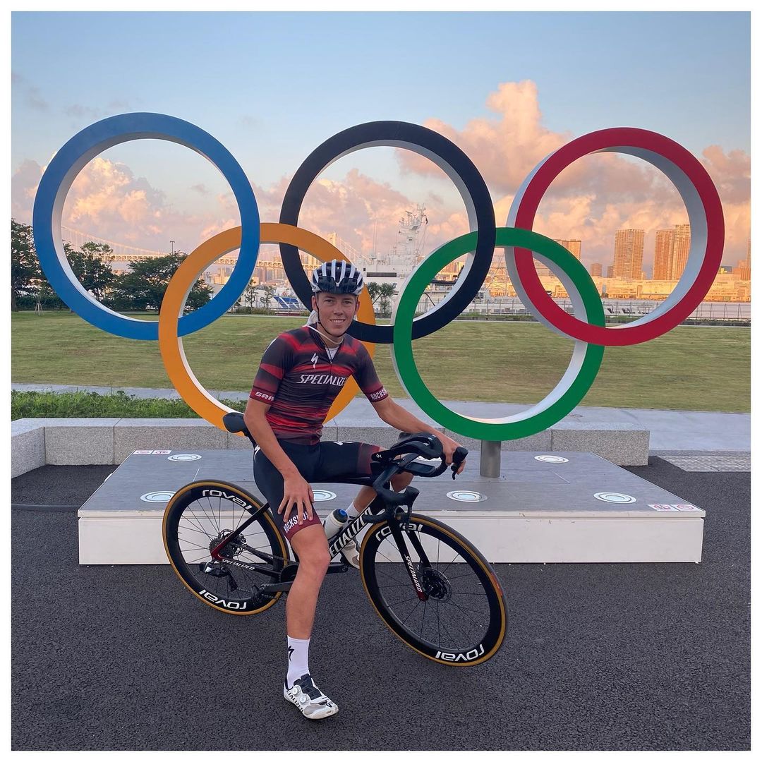 海登是紐西蘭知名的三鐵選手。（翻攝Hayden Wilde IG）