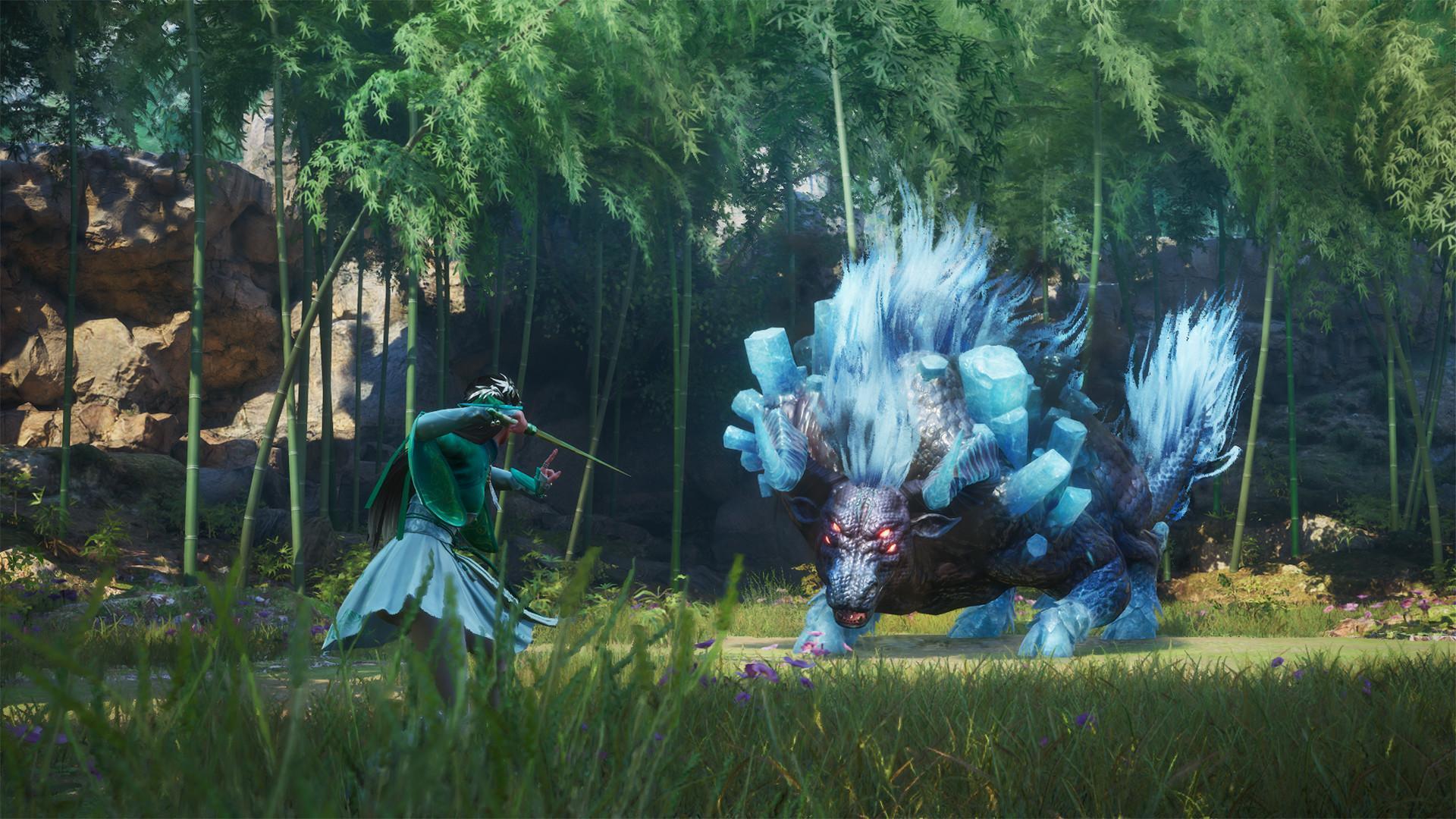 《仙劍七》顛覆以往系列作,將採第三人稱即時戰鬥形式。(翻攝自Steam)