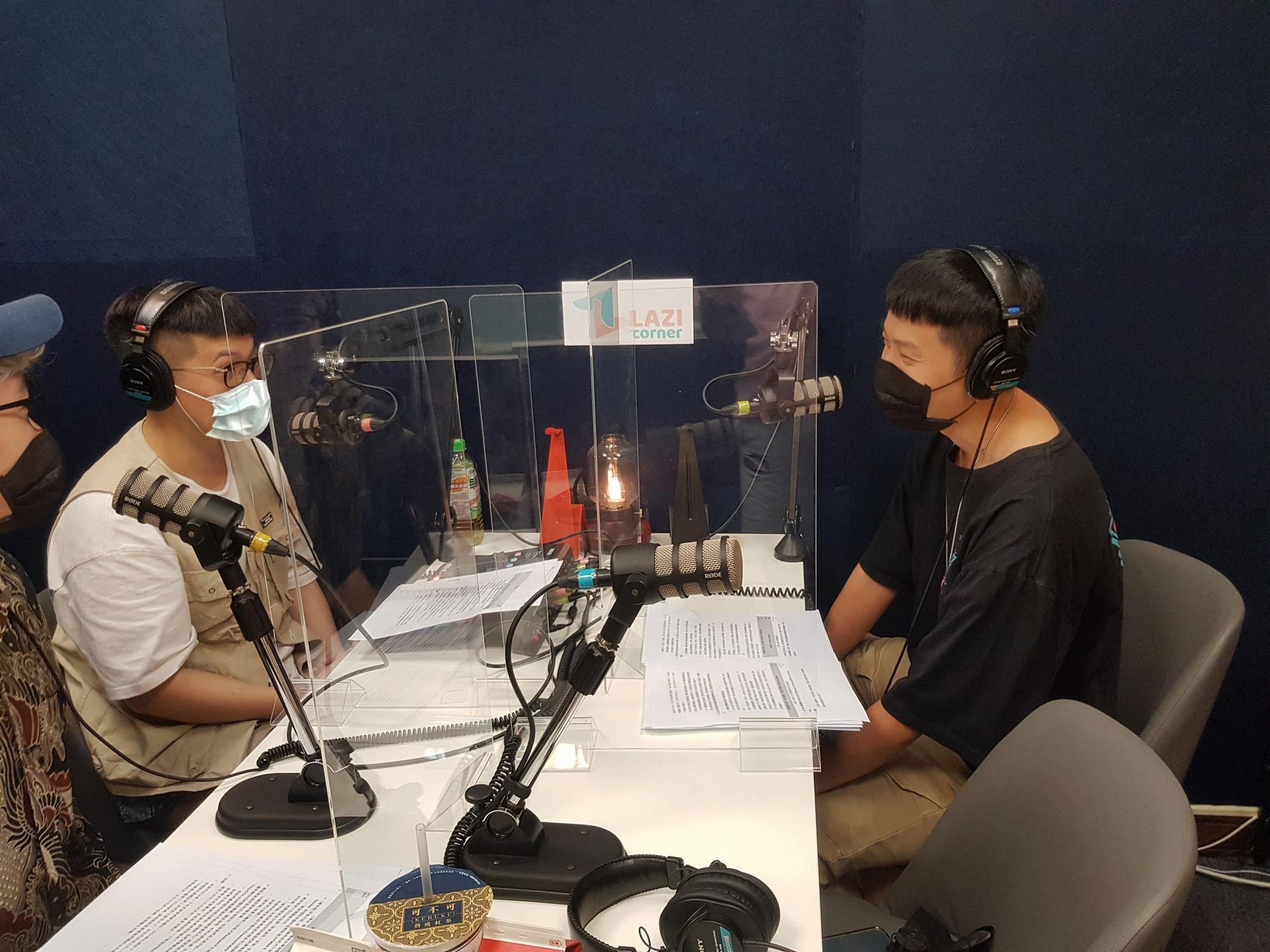 《戀愛無名氏2》躍上甲板日誌邀請男星張誠佑擔任一日DJ。(GagaOOLala提供)