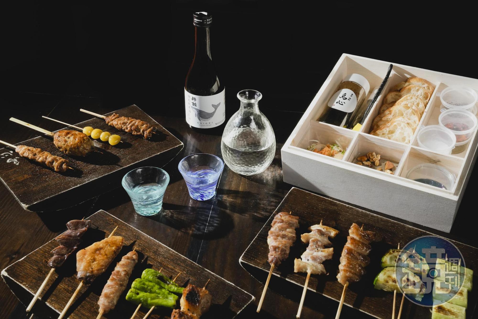 加入FineDayClub會員，即可購買期間限定的「東京職人燒鳥餐酒組」。（2,800元／組，FineDayClub提供）