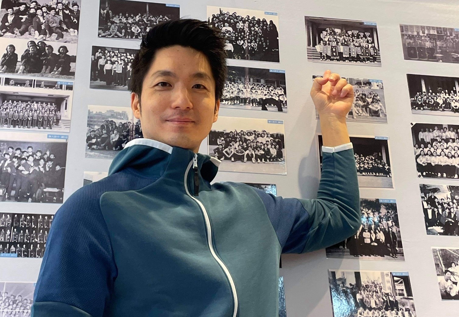 蔣萬安發文不慎搞錯日本選手姓名，遭到網友譏笑蹭熱度不做功課。（翻攝蔣萬安臉書）