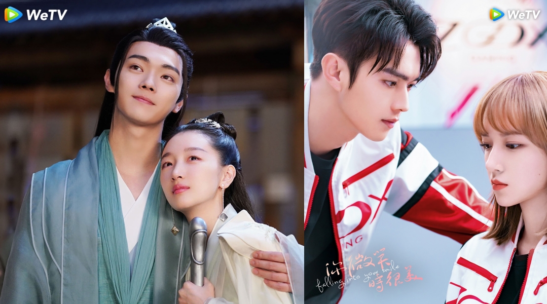 許凱主演的《千古玦塵》與《你微笑時很美》名列台灣WeTV防疫期間熱播劇一、二名。（WeTV提供）