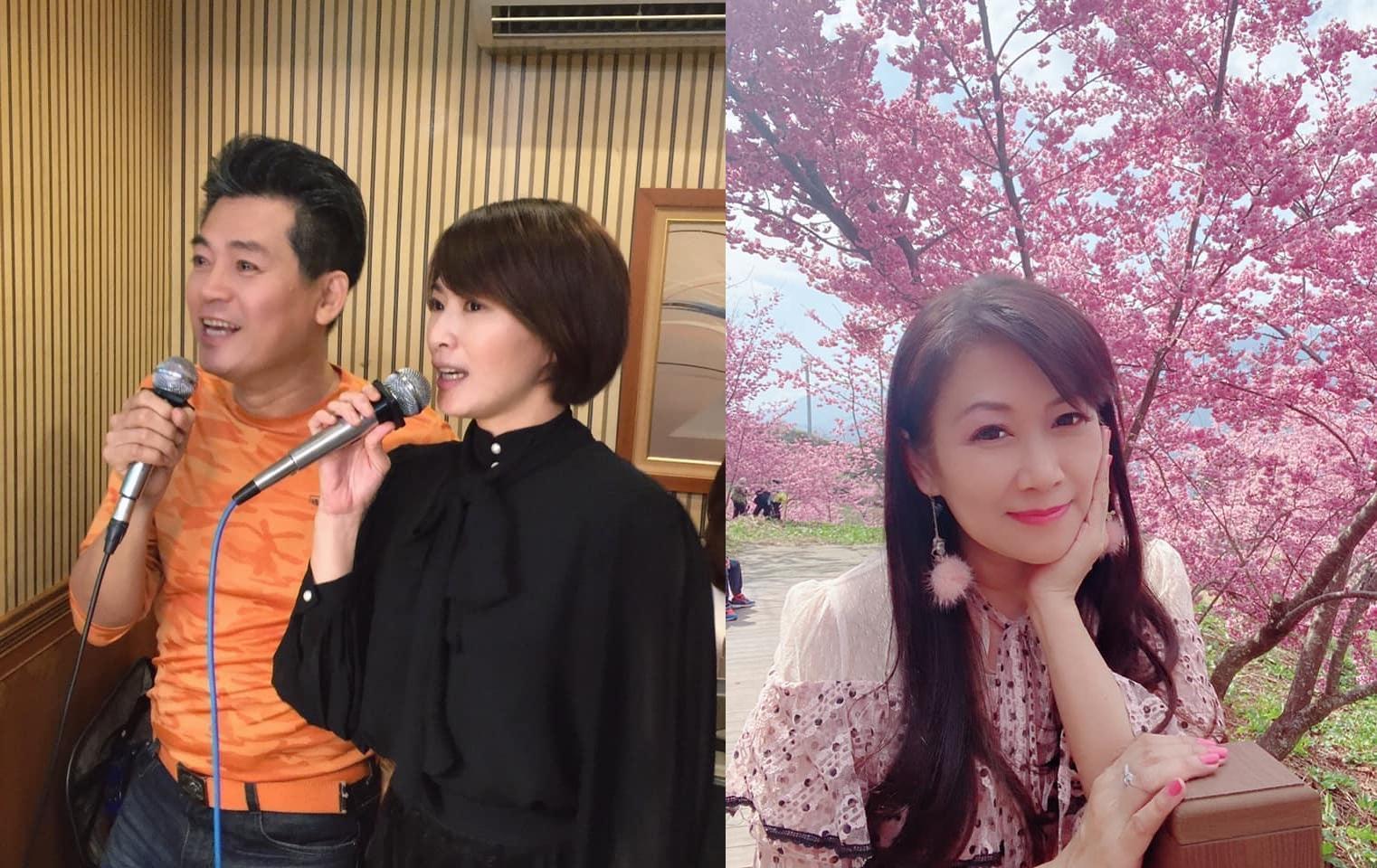 侯怡君與蕭大陸的婚姻除了有小三,多年前蕭大陸的女友張金鳳現也隔空與蕭氏夫妻對戰。(翻攝侯怡君、張金鳳臉書)