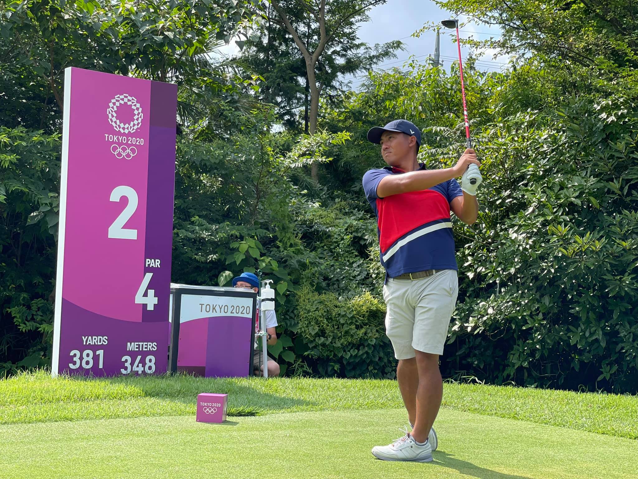 潘政琮打完3輪累計總桿數206桿，以低於標準桿7桿暫時並列第17。（翻射自潘政琮臉書）