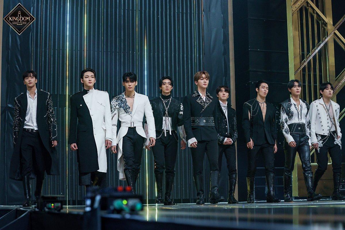 SF9先前在競選節目《KINGDOM : LEGENDARY WAR》與其他男團競爭,準備了許多不同於過往作品的演出,深獲好評。(翻攝自Mnet)