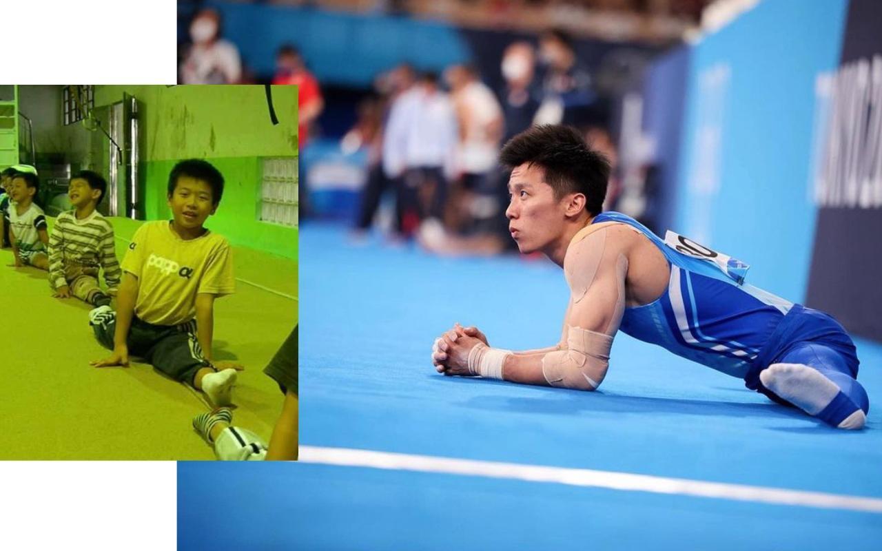 李智凱讓我們看到從《翻滾吧!男孩》成長為《翻滾吧!男人》的勵志史。(翻攝自李智凱IG、林育賢臉書)
