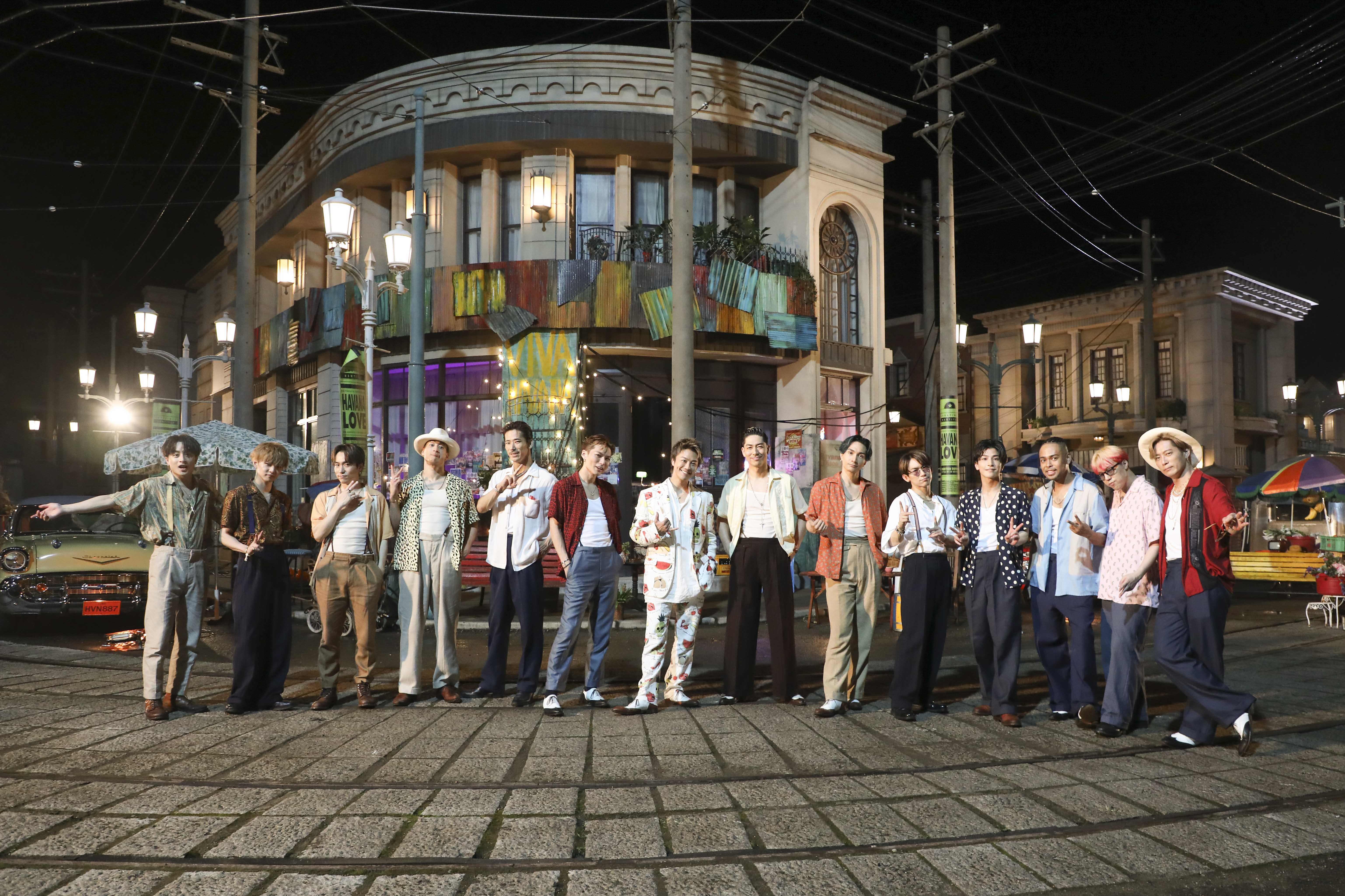 放浪兄弟新單曲〈HAVANA LOVE〉充滿濃濃夏日風情。(LDH、MOMOTV 提供)