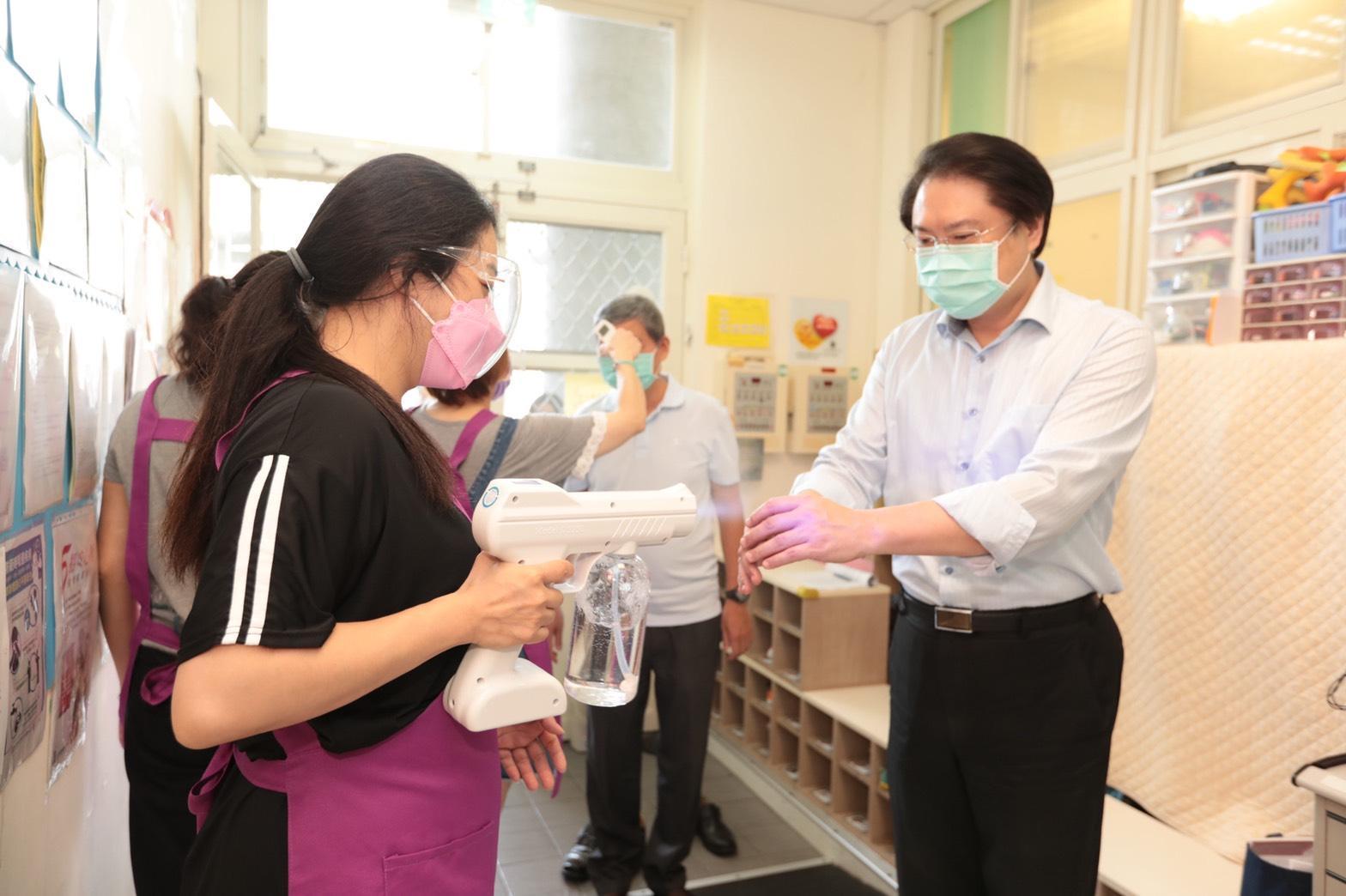 高規格托嬰服務讓家長們安心。(基隆市政府提供)