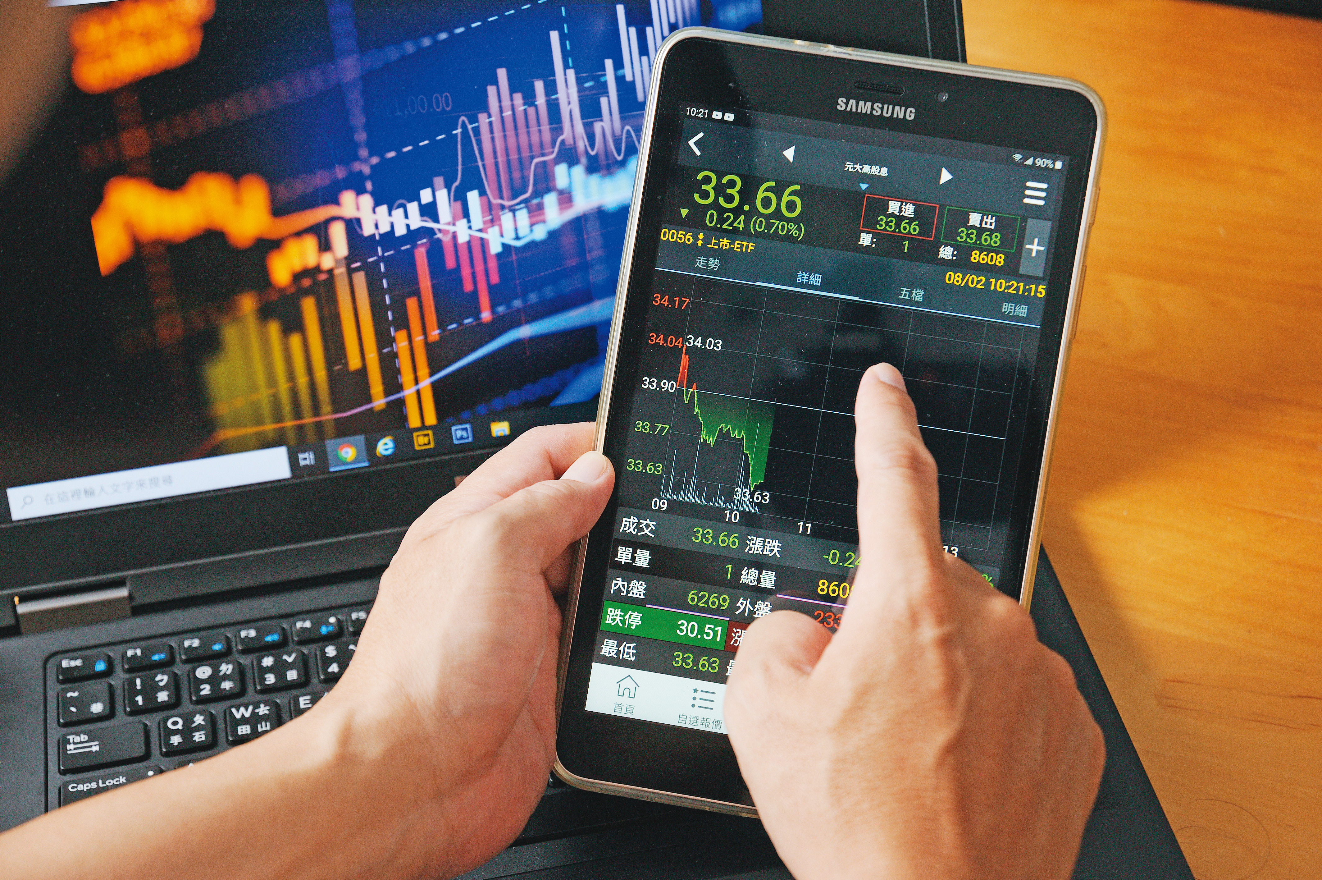 0056訴求高配息，近期因股價下滑，吸引存股族買進。