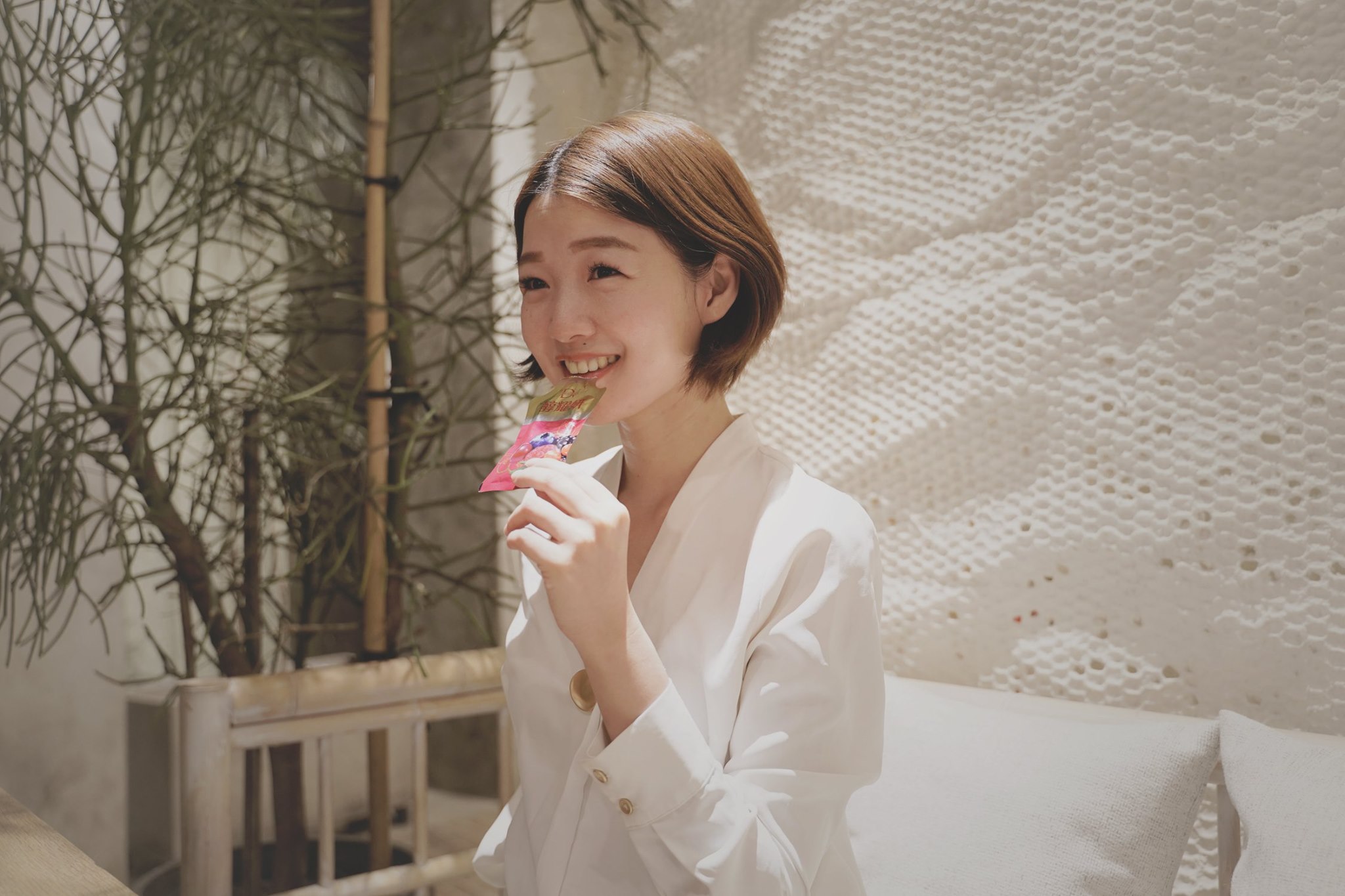 當年因「石虎車廂」出包的設計師江孟芝,又因「麟洋燦笑圖」疑似盜圖引發爭議。(翻攝自江孟芝粉專)