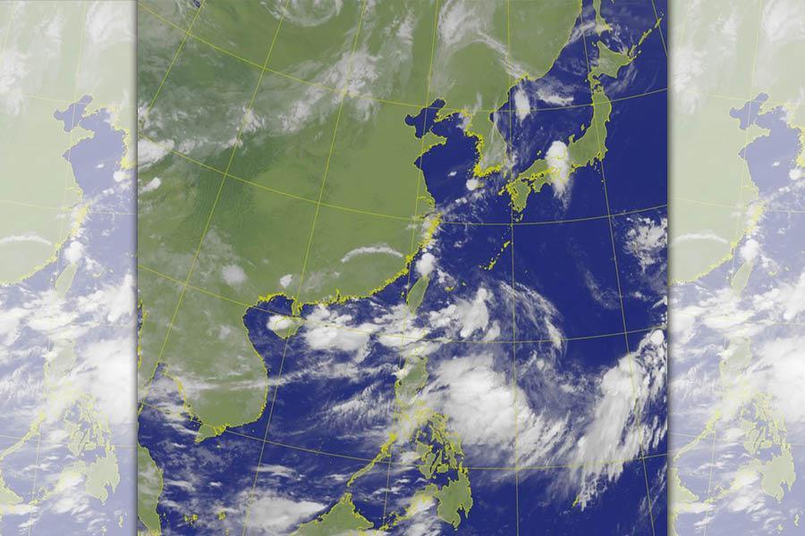 今年第9颱風「盧碧」恐生成。(翻攝自氣象局)