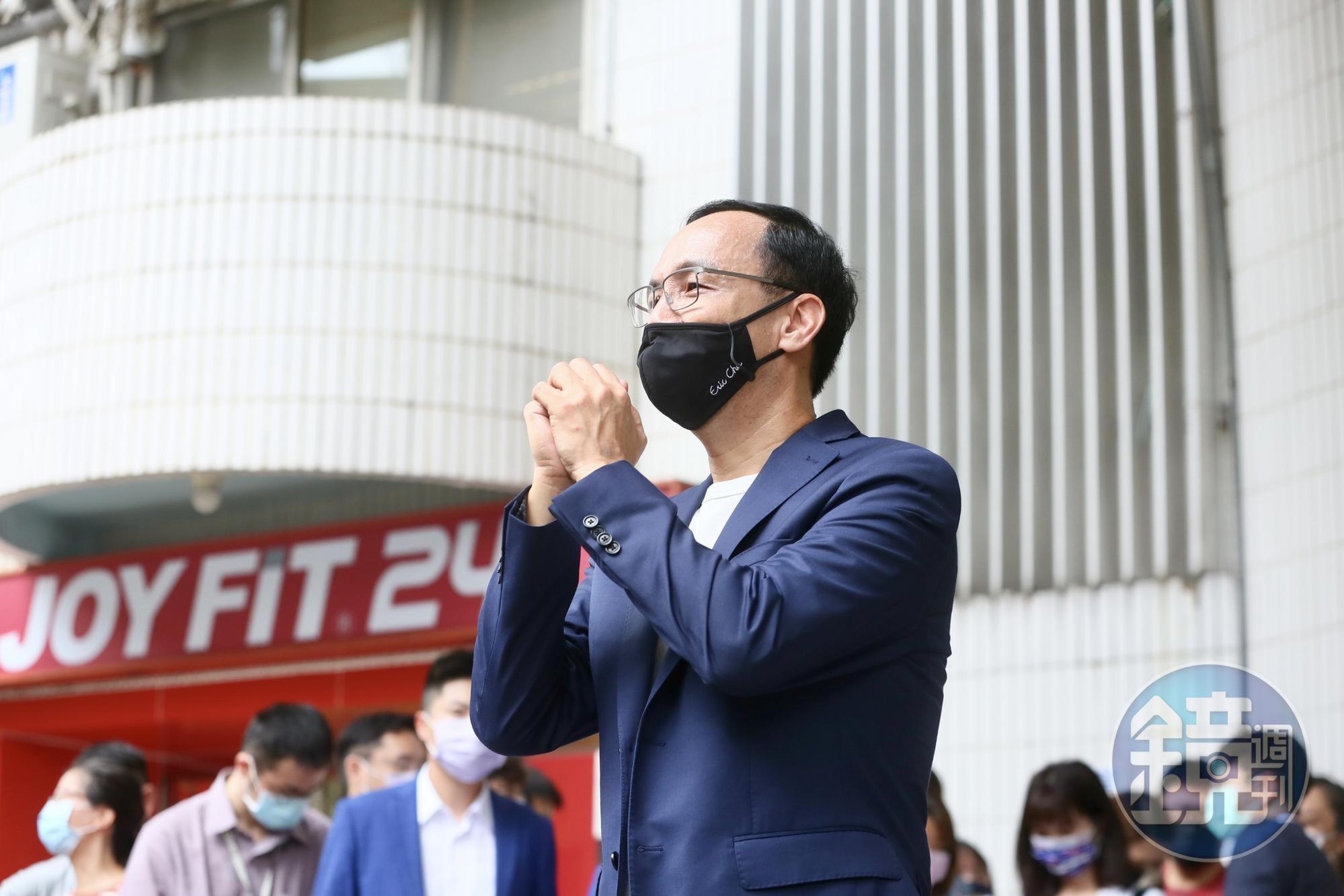 朱立倫出面強調，若他當選主席，2024年一定推出最強候選人打贏選戰。