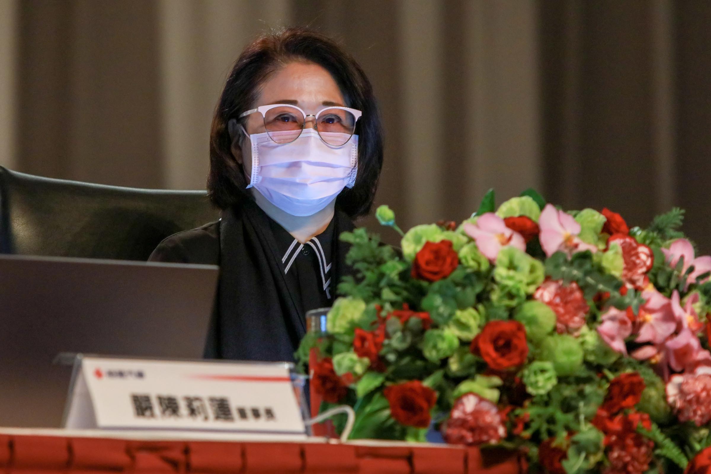 嚴陳莉蓮向股東喊話，除了布局內外銷市場、投入新能源車事業，也希望擴大生產及銷售優勢。（裕隆提供）