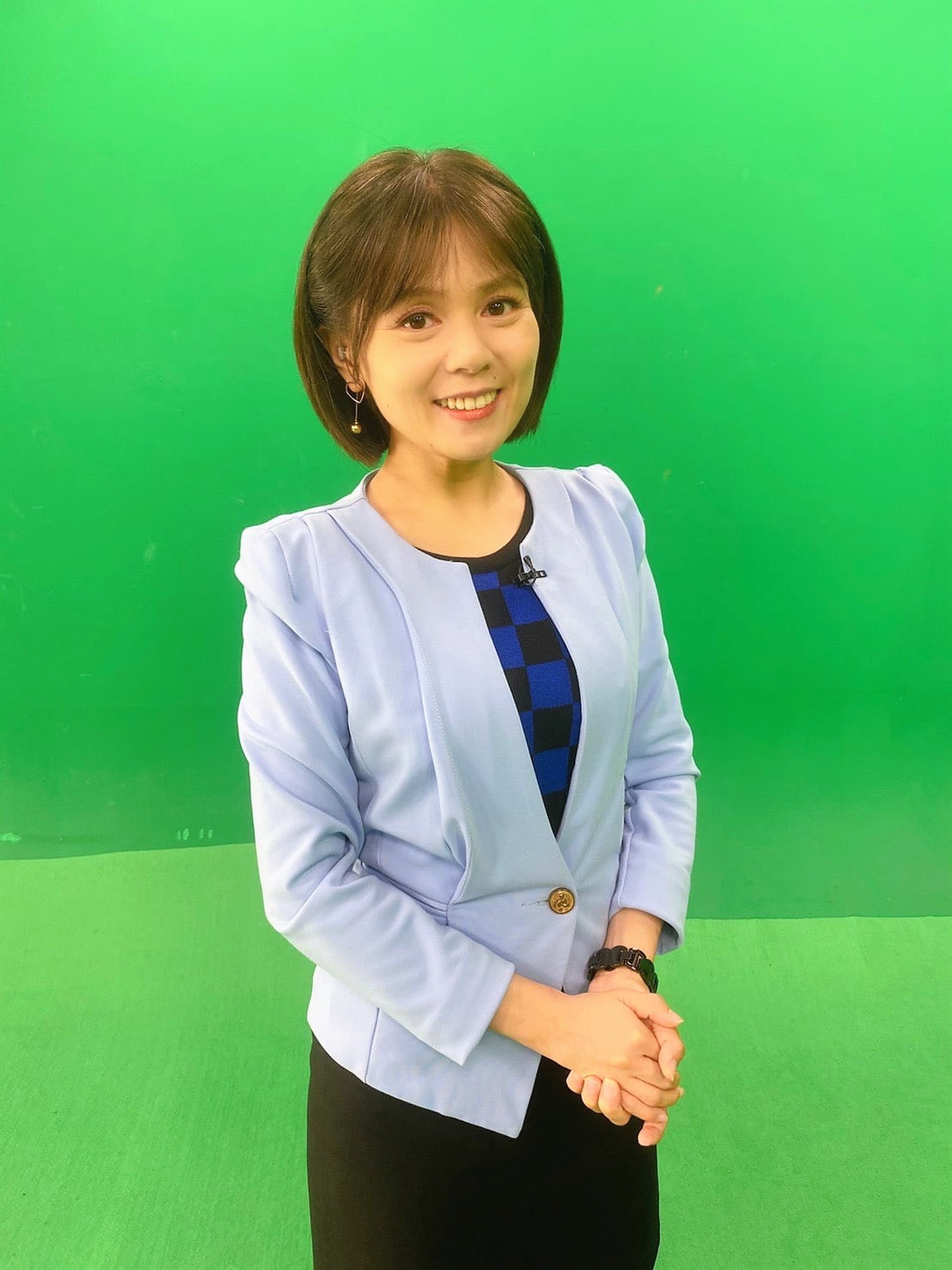 中天主播陳諺瑩透露近日關注奧運賽事,看見莊智淵奮戰的背影相當動容。(中天新聞提供)