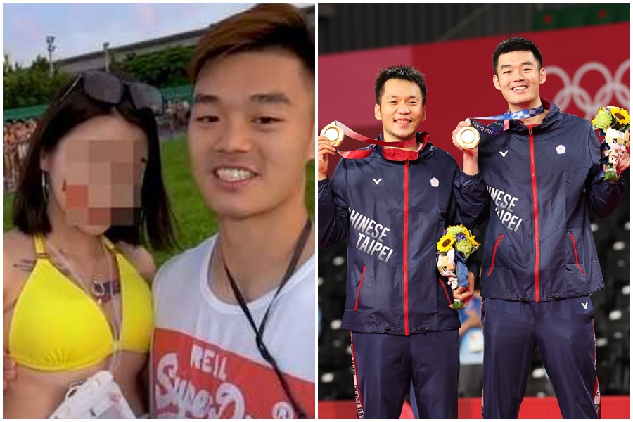東京奧運金牌得主王齊麟，過去在節目配對正妹，對方如今慘遭出征。（翻攝自黑男YouTube、體育署提供）