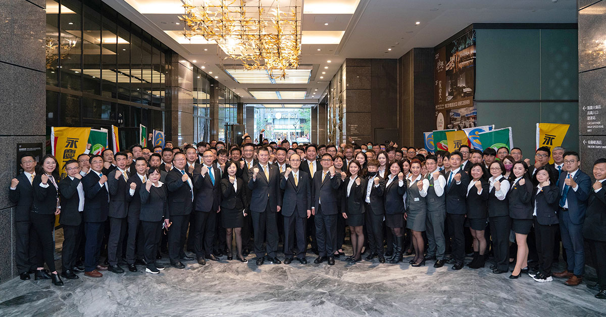 永慶加盟三品牌不受疫情三級警戒影響，上半年繳出業績大增4成、單店平均業績破1300萬的好成績。(照片為三級警戒前拍攝/永慶房屋提供)