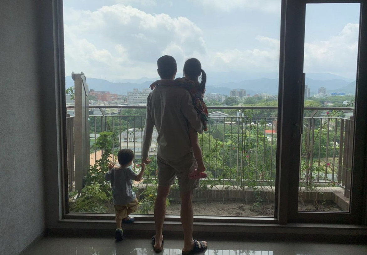 江宏傑一人在台顧小孩，福原愛已經半年沒來台探視子女，引發熱議。（翻攝自江宏傑IG）