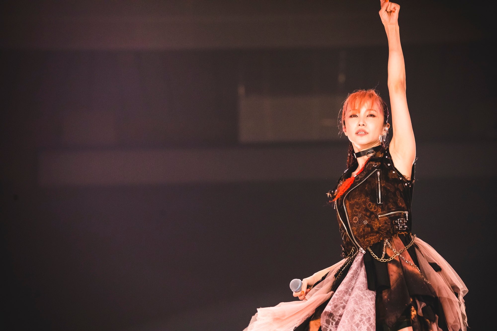 LiSA正如火如荼在日本各地巡演，老公卻背著她偷吃，讓她身心俱疲宣布休養。（翻攝自LiSA Twitter）