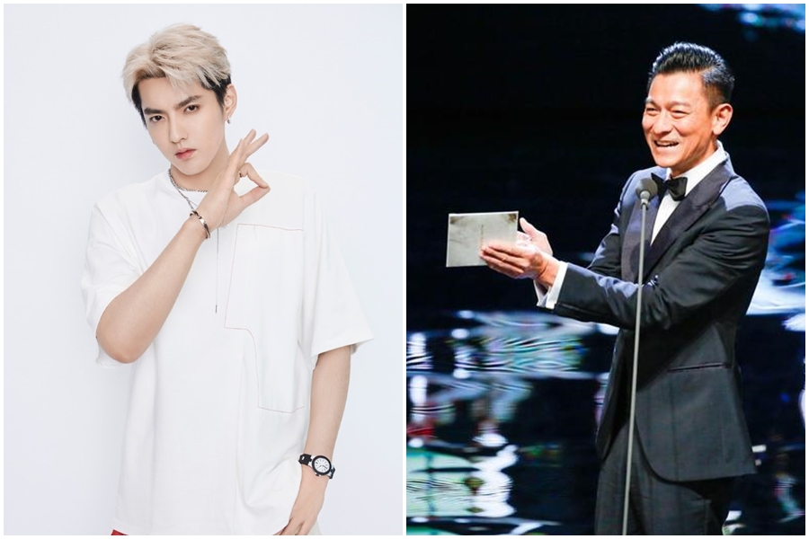 吳亦凡被捕入獄後，除了遭到平台全方位封殺，還得面臨多項刑責指控；劉德華今年入行40年，一路走來可謂始終如一。（微博圖片、攝影組）