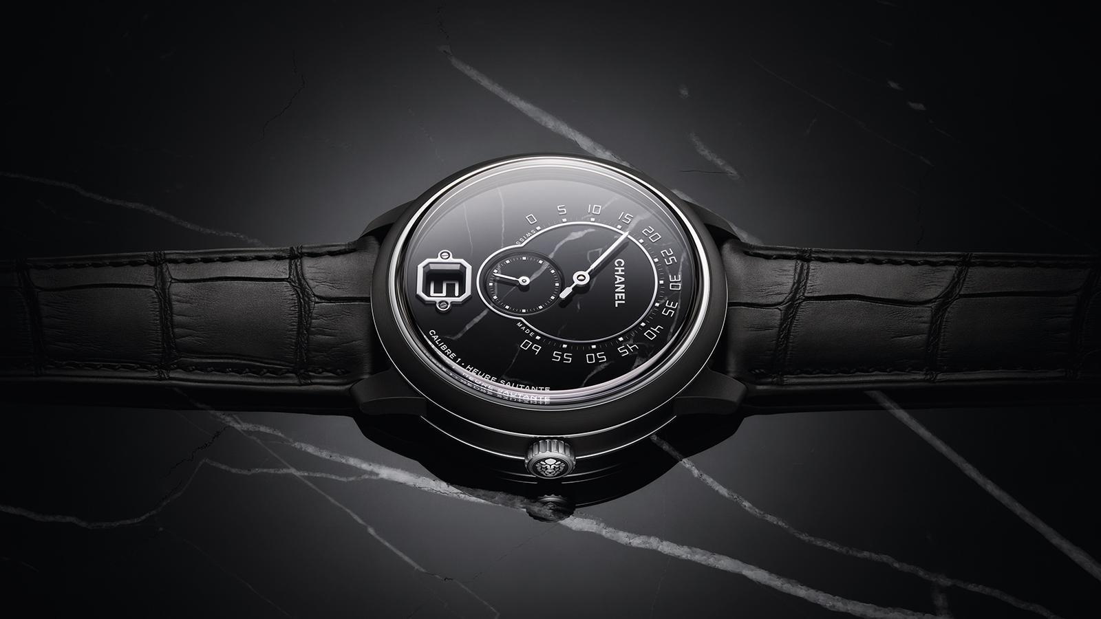 Monsieur de CHANEL大理石腕錶，建議售價：NT$ 1,130,000（限量55只）