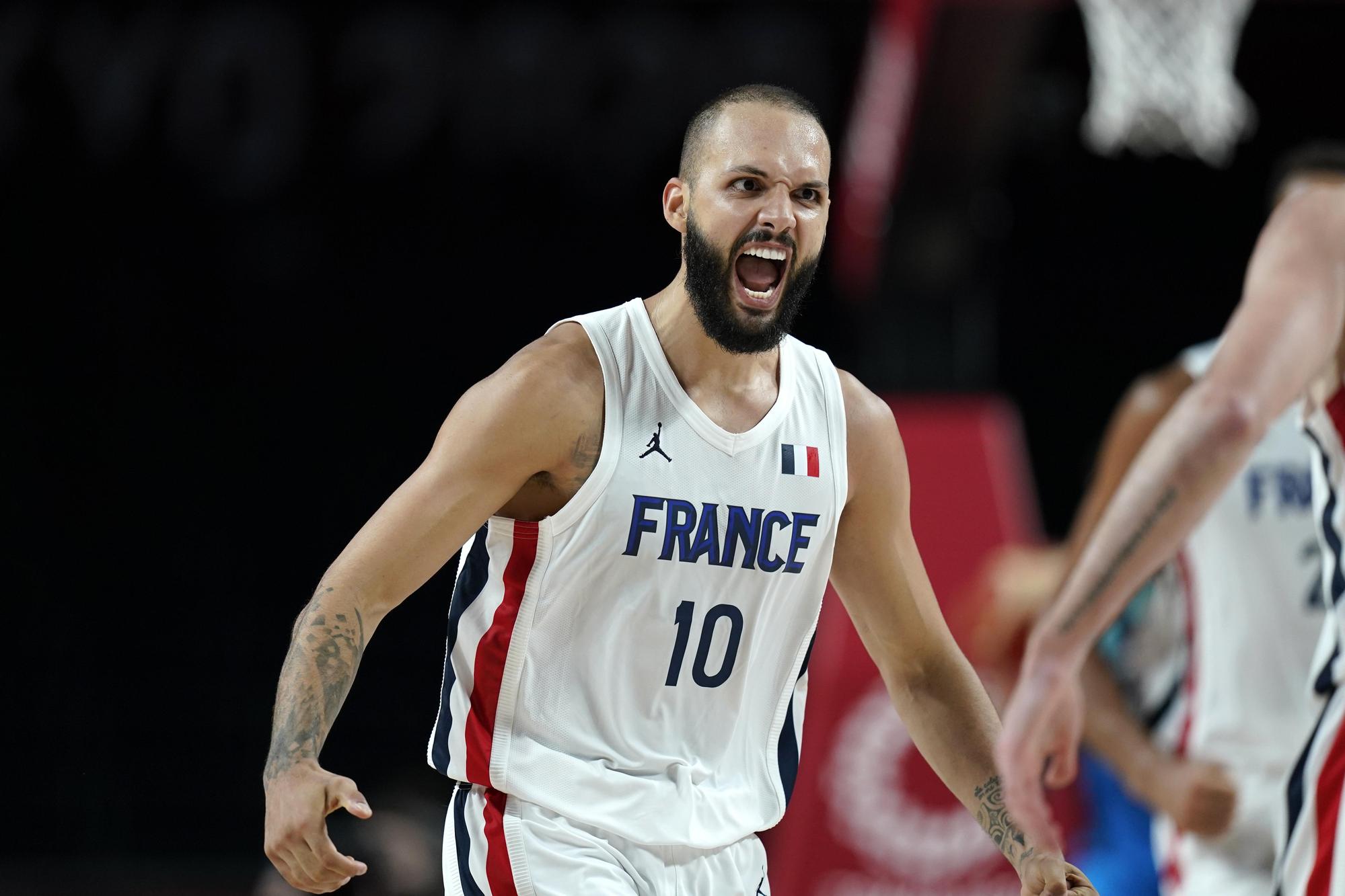 東奧男籃金牌戰比銅牌戰先打，法國NBA射手佛尼耶怒批：「真的很丟臉！」（東方IC）