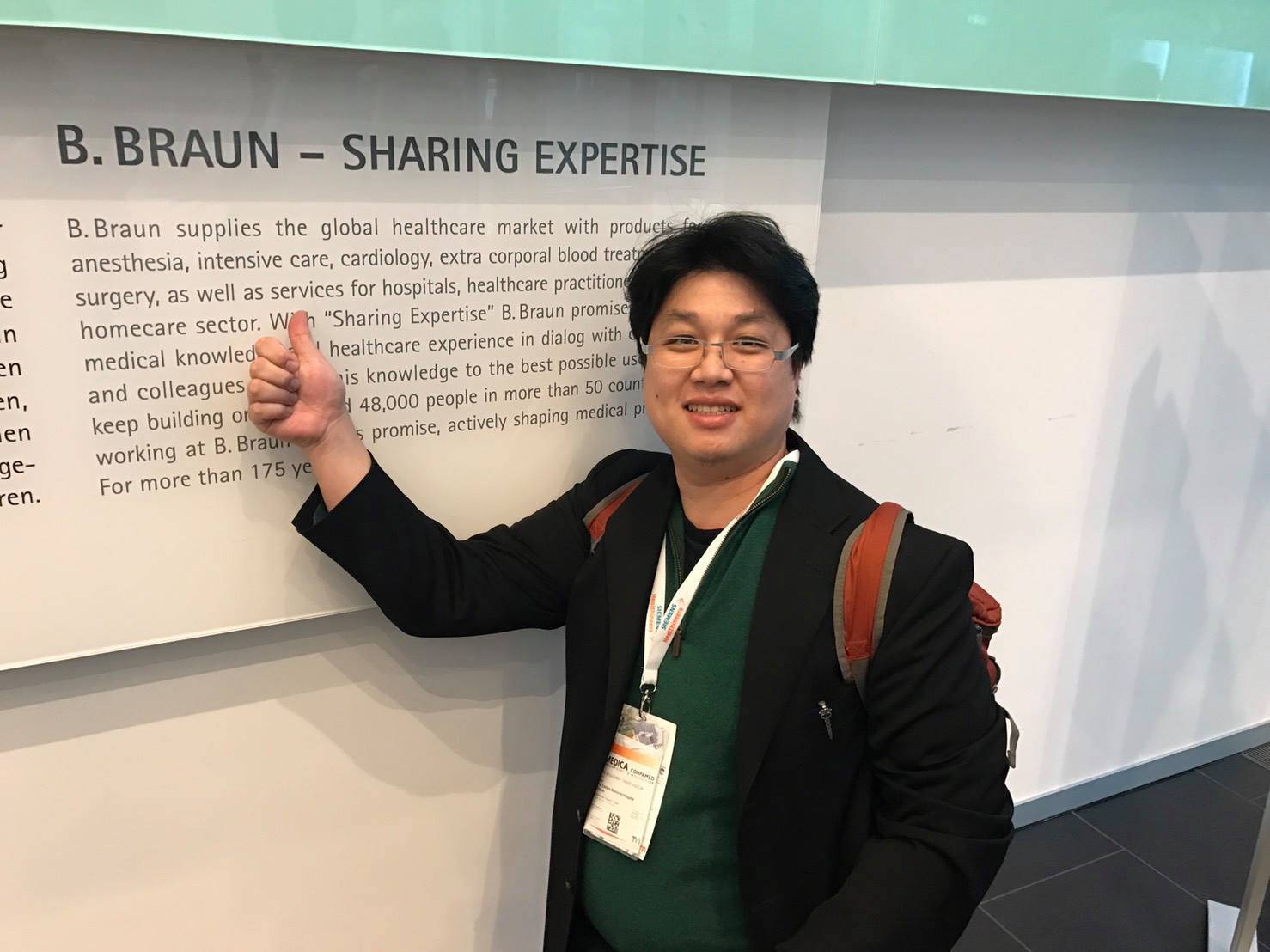 北市府曾透過市政顧問許富舜(圖)洽購BNT疫苗。(翻攝自許富舜臉書)