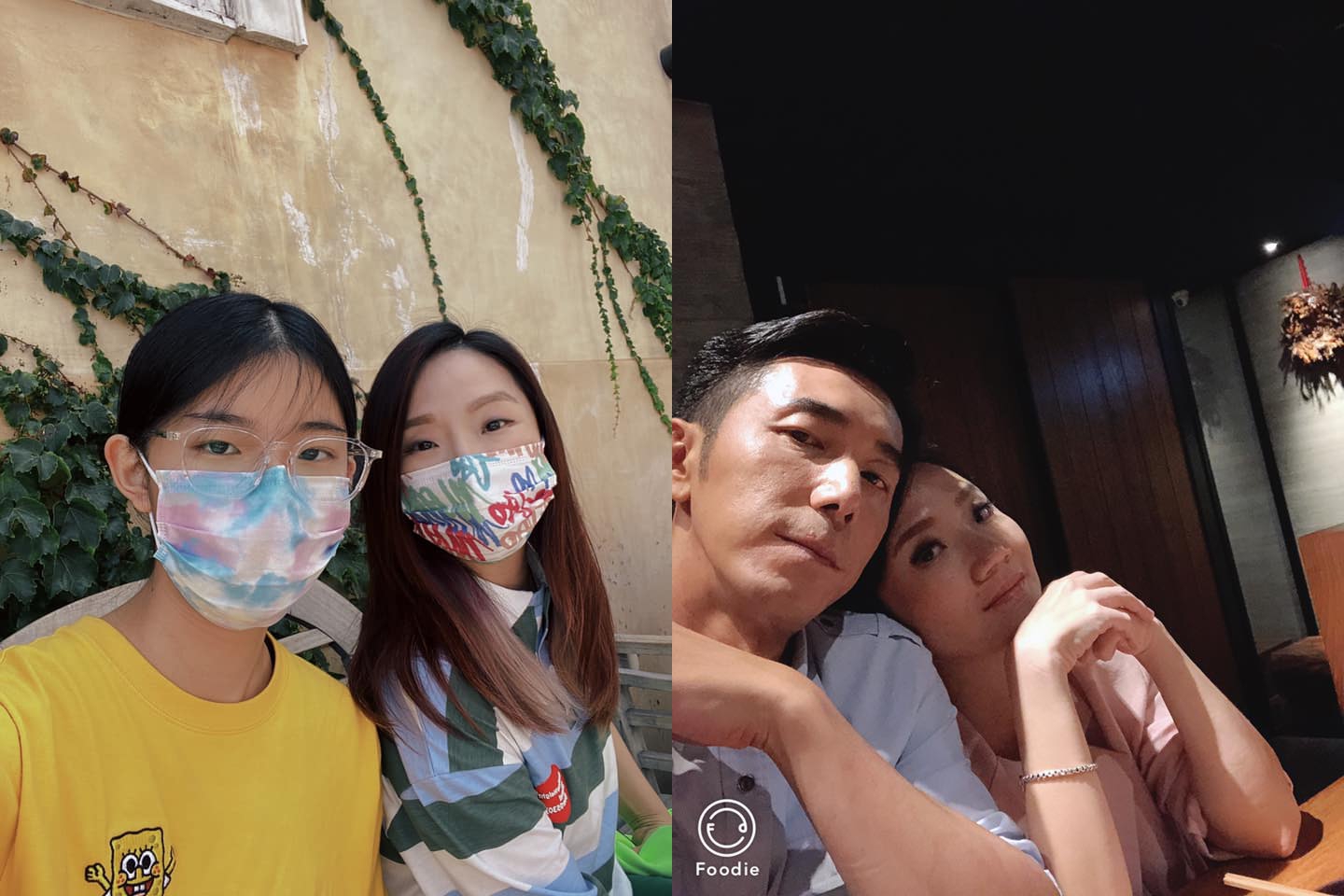 陶晶瑩、李李仁夫婦送荳荳到美國求學，今年父親節，李李仁因為想女兒落下男兒淚。（陶晶瑩臉書）