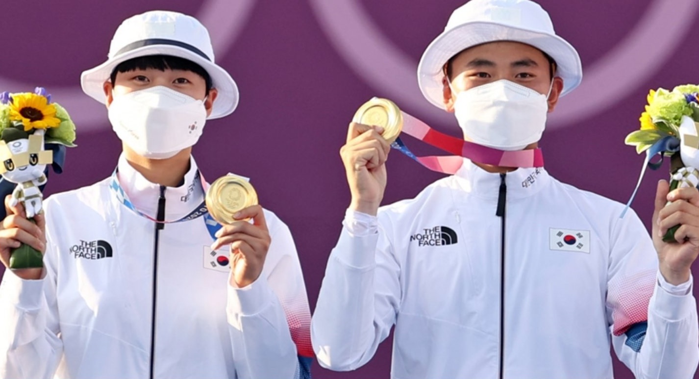 韓國東奧僅拿20面獎牌，總獎牌數排名第16，是自1984年洛杉磯奧運以來最差成績。（翻攝自推特）