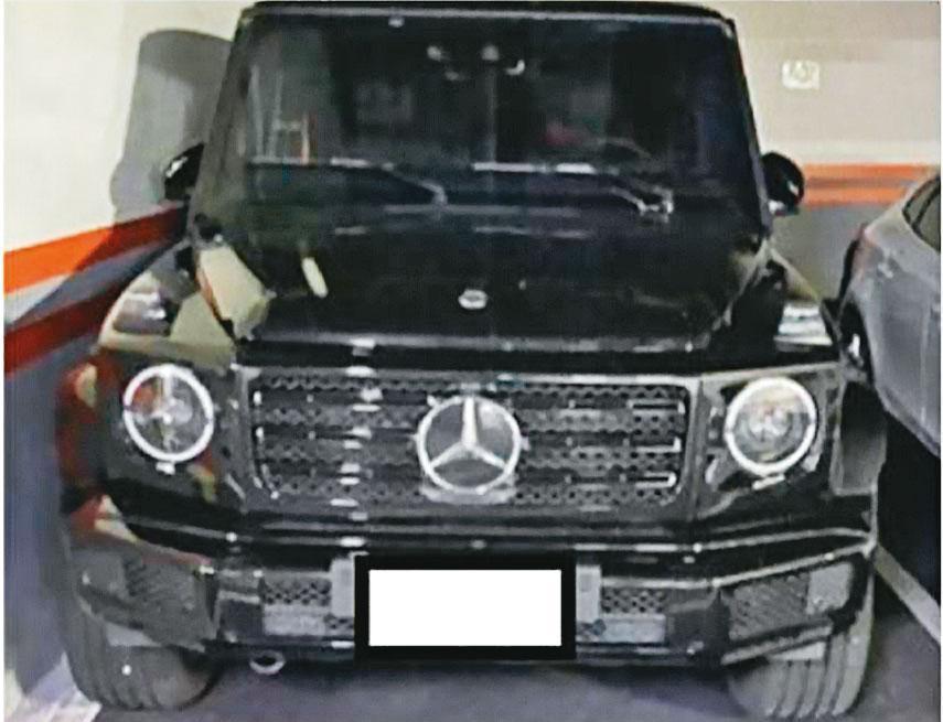 檢調扣得徐宿良以贓款購買的3輛賓士車,包括要價700萬元的賓士越野車。(桃檢提供)