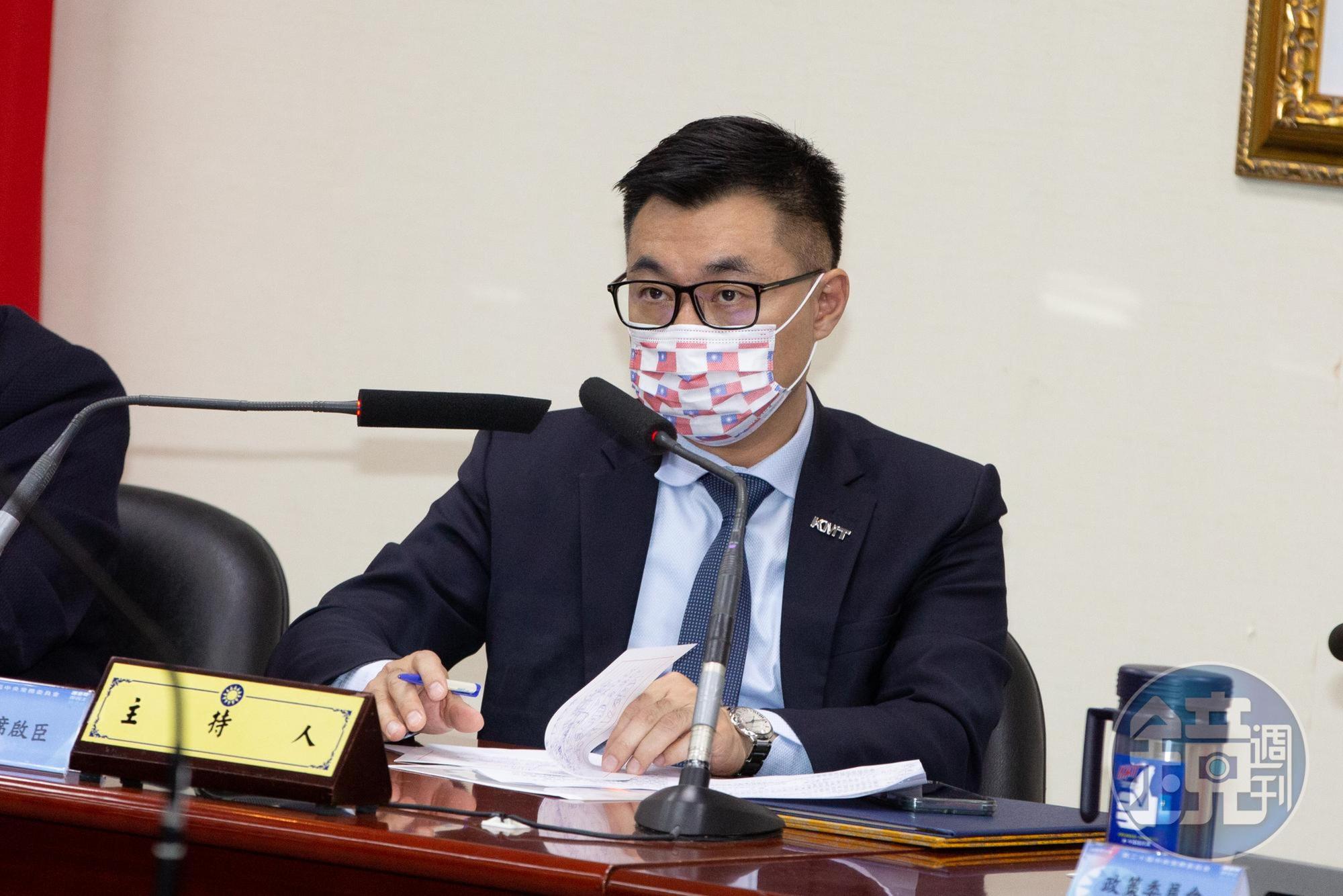 對於行政院打算推出振興五倍券，國民黨主席江啟臣表示，「何必再浪費23億元行政成本，浪費墨水紙張、浪費民眾排隊領取時間？」（本刊資料照）