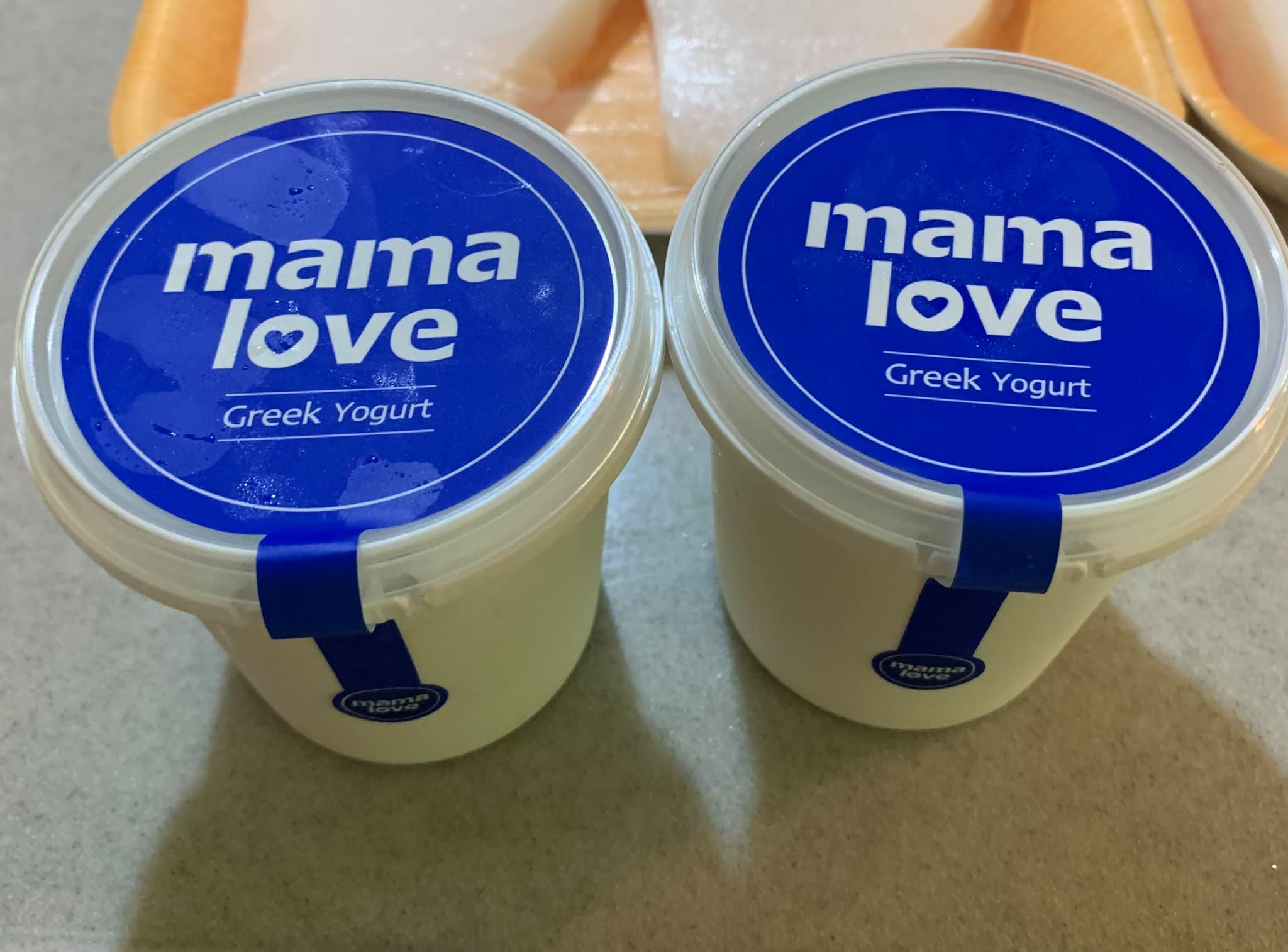 用Mamalove的希臘優格來做沾醬，感覺很健康。