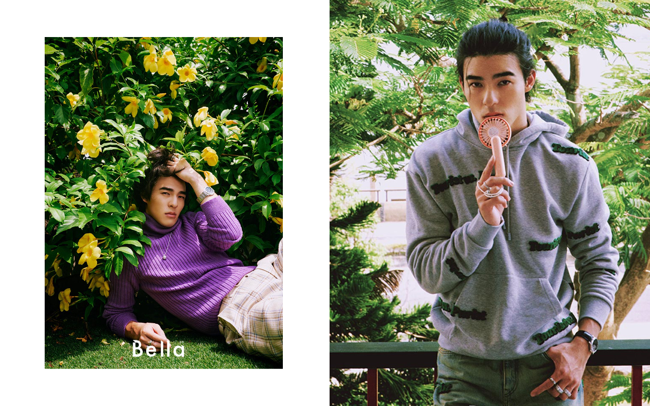  陳昊森表示不習慣被稱讚，「我最害怕的一句話其實是『你長得好帥』。」（《Bella儂儂》提供）