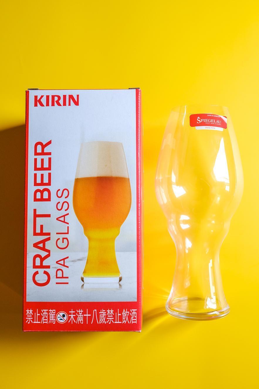 KIRIN麒麟-德國水晶啤酒杯（有趣饕貨提供）