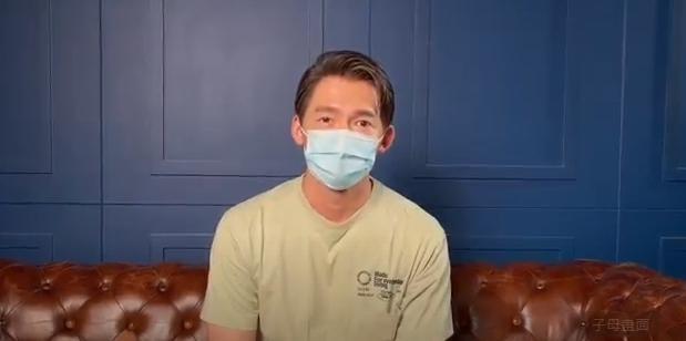 溫昇豪於《火神的眼淚》飾演消防員,特別錄製影片為軍警消加油打氣。(文總提供)