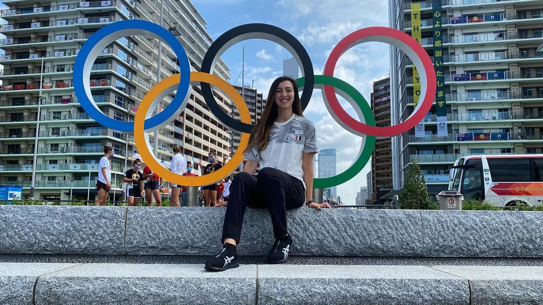 哈迪雅已連續三度出征奧運賽事。（翻攝Hadia Hosny IG）