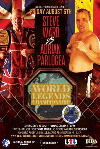 史蒂夫(左)在上周的世界拳擊錦標賽中贏得冠軍。(翻攝Steve Ward推特)
