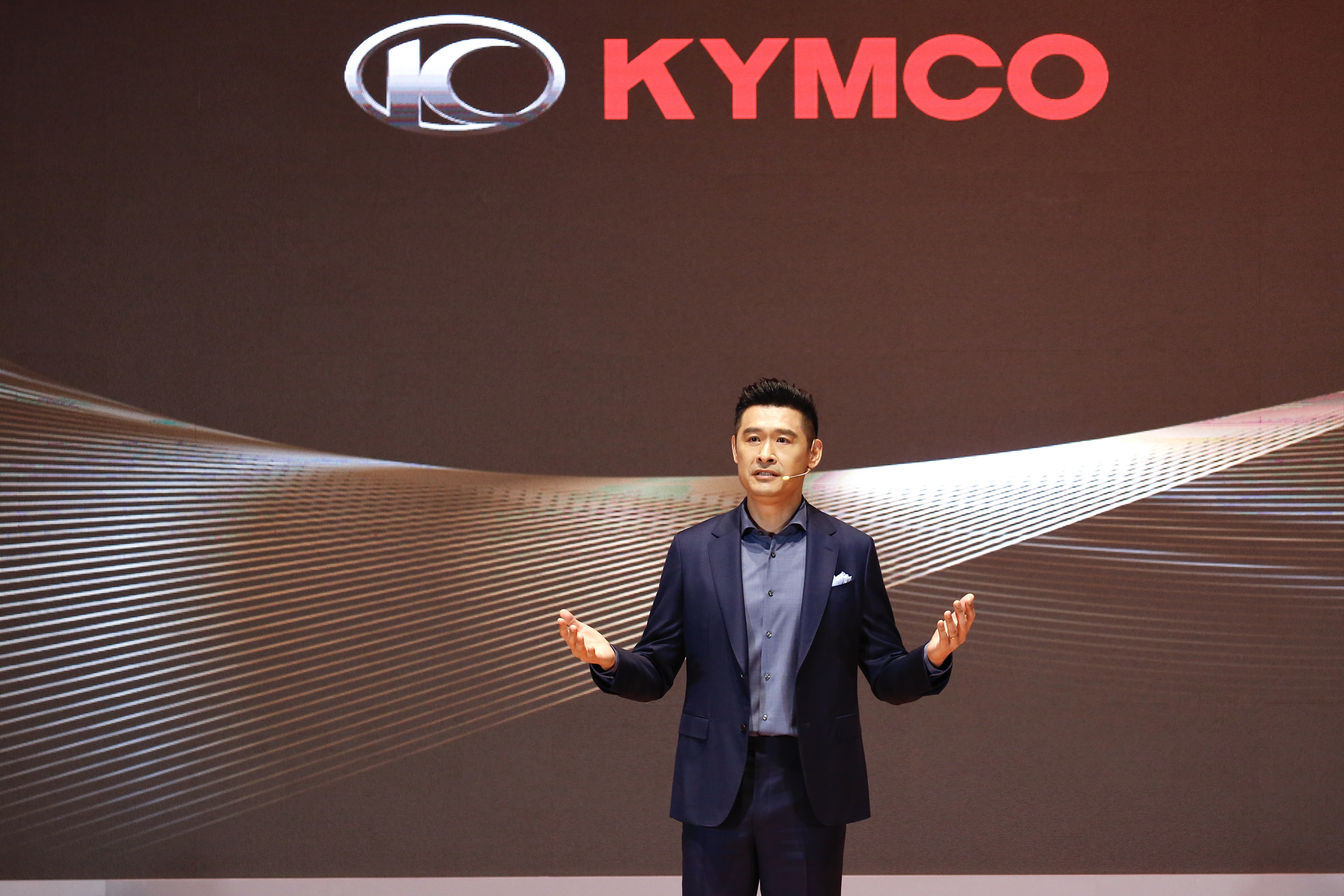 光陽董事長柯勝峯宣布，Ionex成為台灣第一個提供居家換電的電動機車業者。