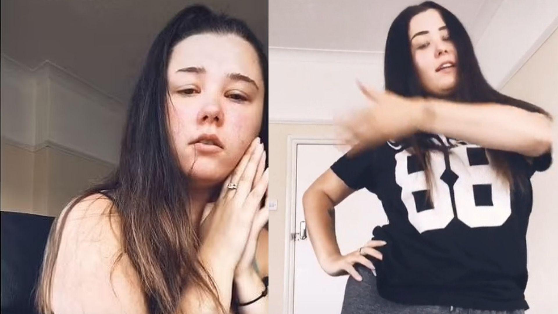 妮可蕾因不滿行房被女兒打擾,竟痛下殺手。(翻攝Nicola Priest TikTok)