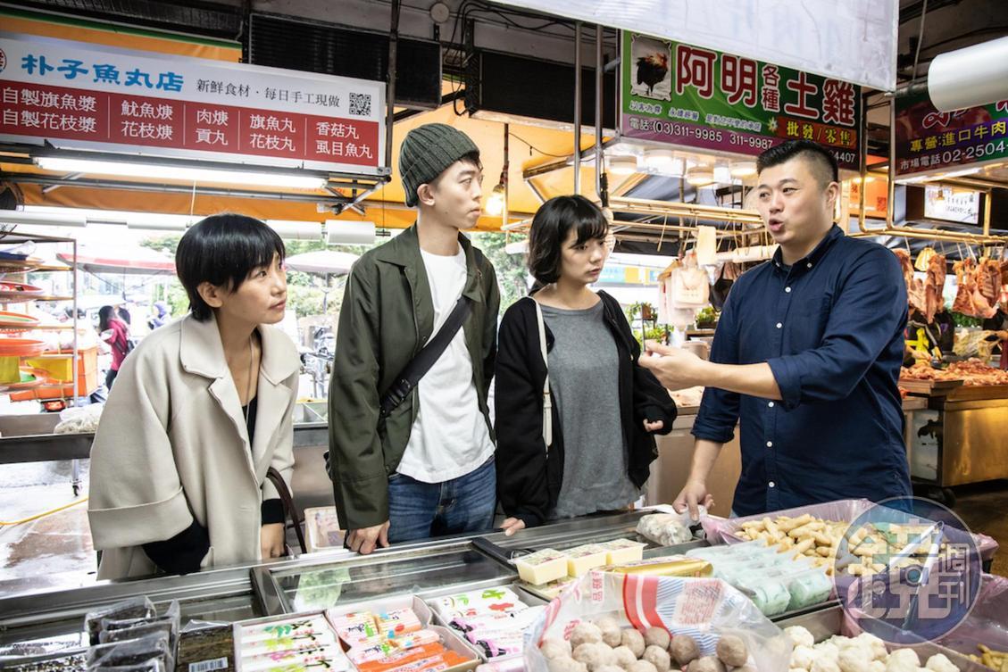 對食材嫺熟的林敬堯也不吝惜分享自己的選貨知識給同好。