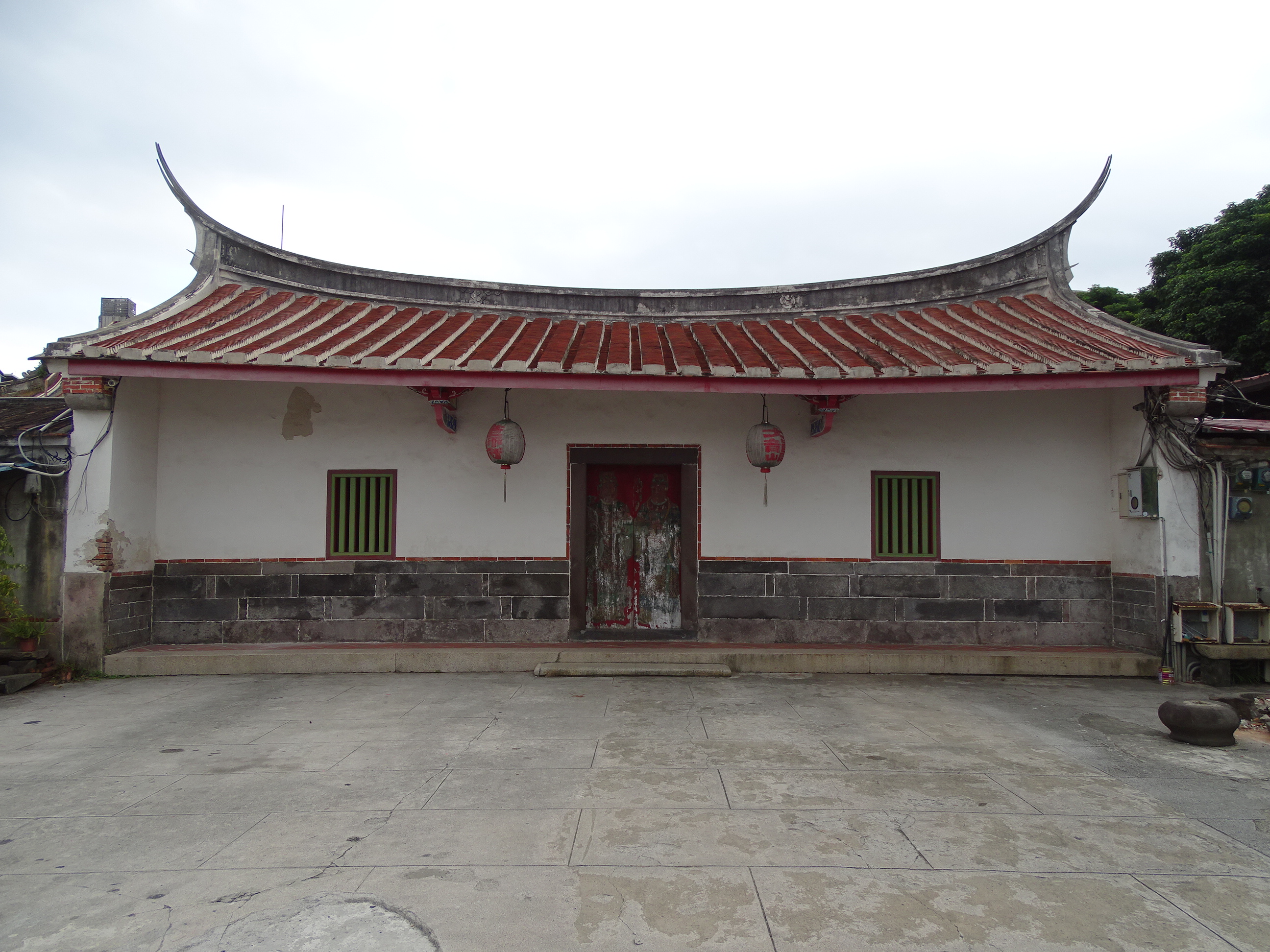 台北國定古蹟陳悅記老師府日前爆遭黑道藏槍毒，該祭祀公業發出聲明稿澄清。（讀者提供）