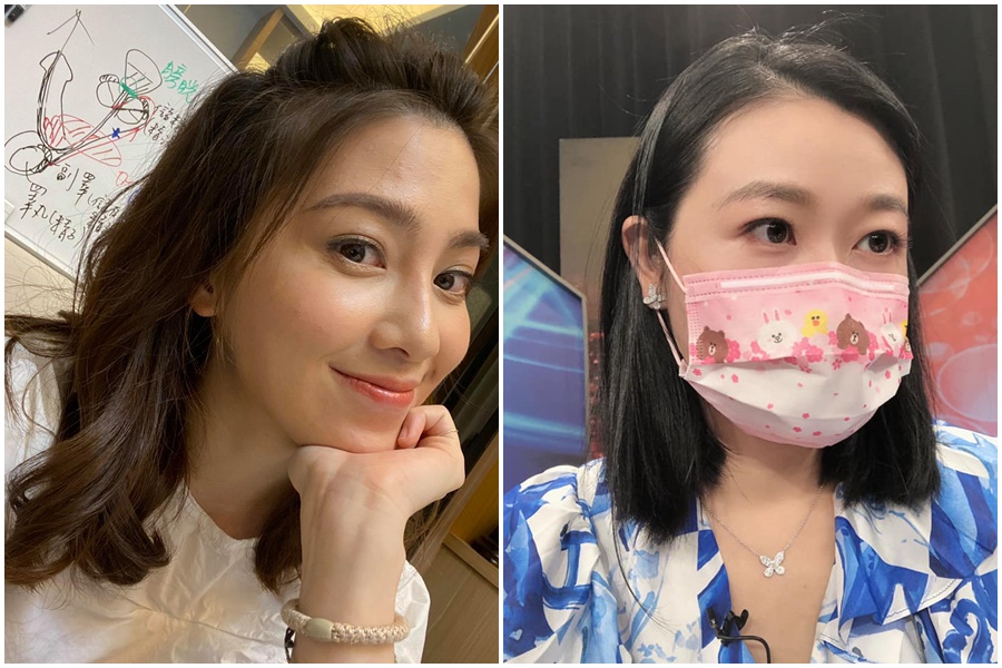 黃宥嘉（右）犀利評論許藍方事件，認為許藍方（左）願為人夫當小三是「視名譽為糞土」。（翻攝自黃宥嘉、許藍方博士 Dr. Gracie臉書）