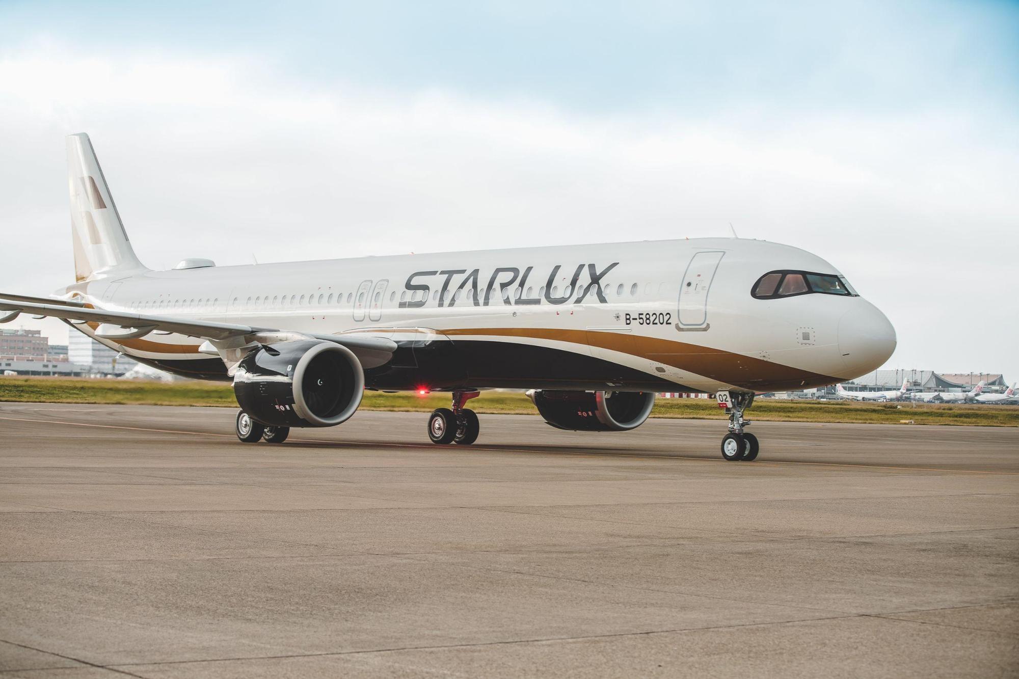 星宇航空本月2日一架從日本飛往台灣的班機收到炸彈恐嚇。（示意圖，非當事班機，星宇提供）
